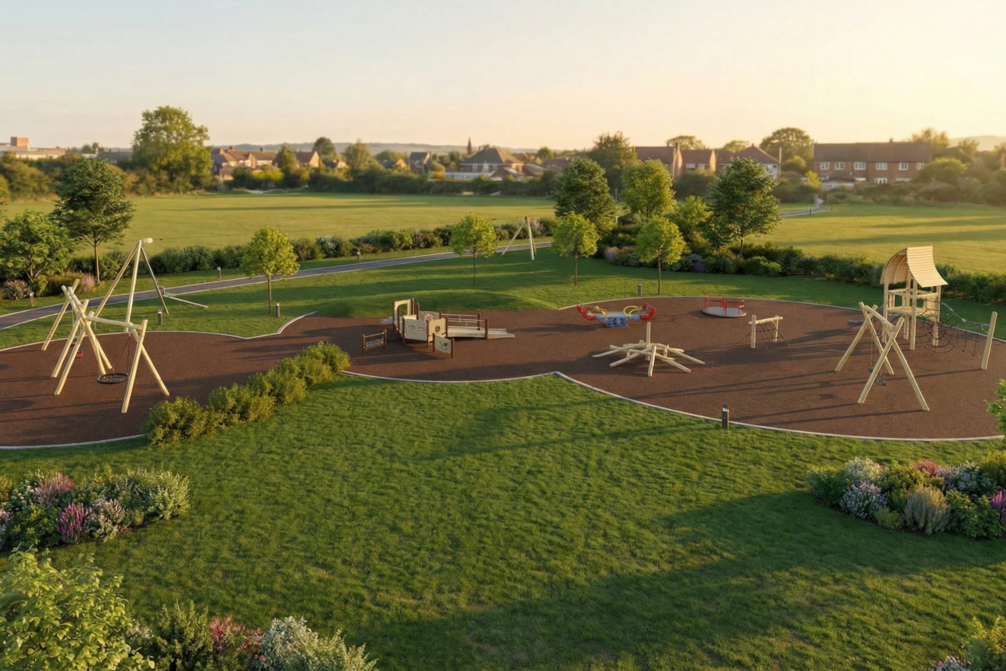Indicative new play area
