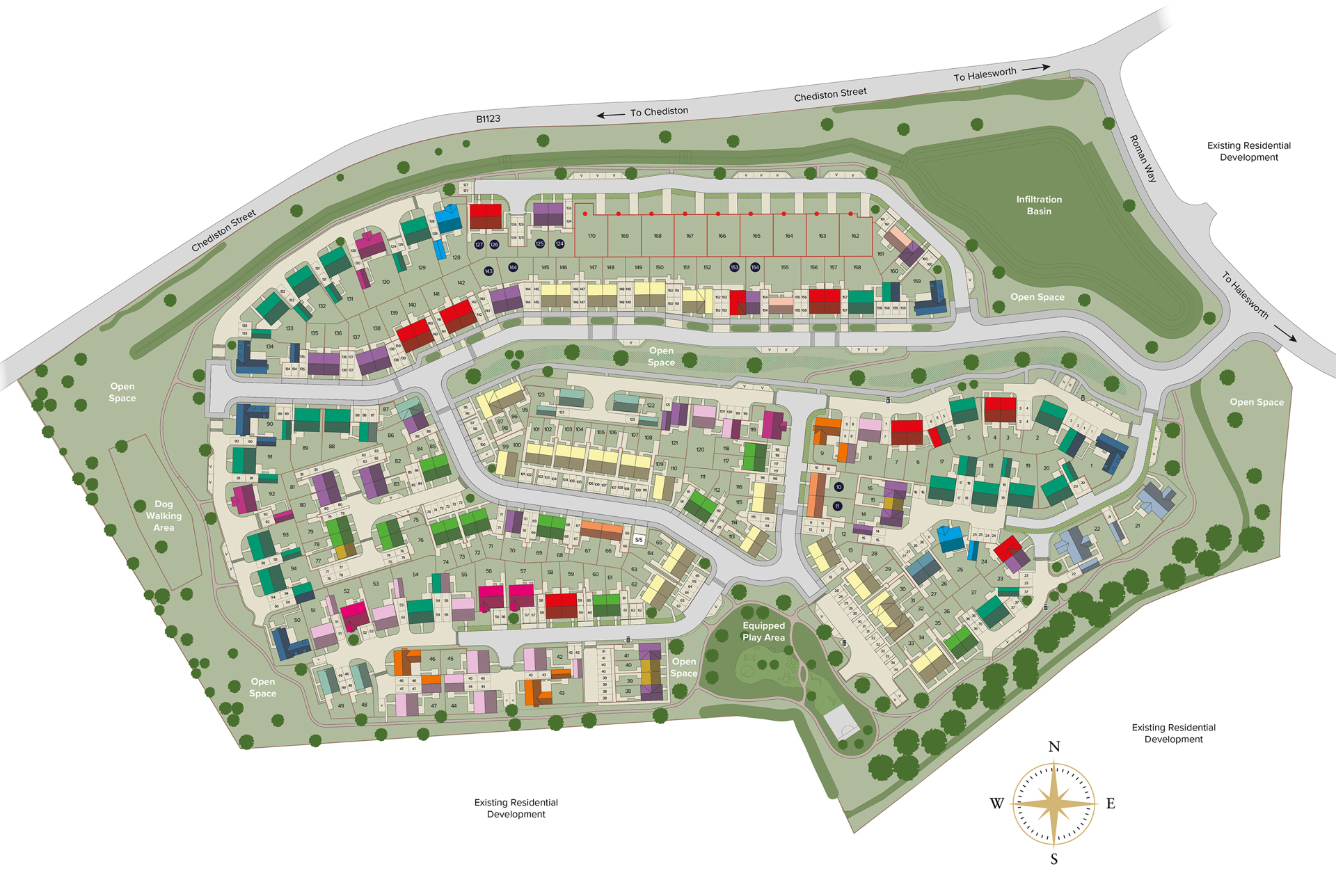 Chediston Place, Halesworth