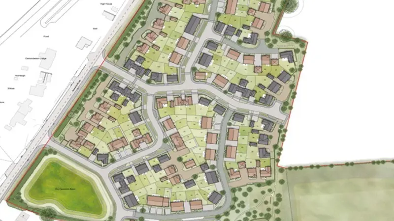 Planning application submitted for 112 new homes in Scole