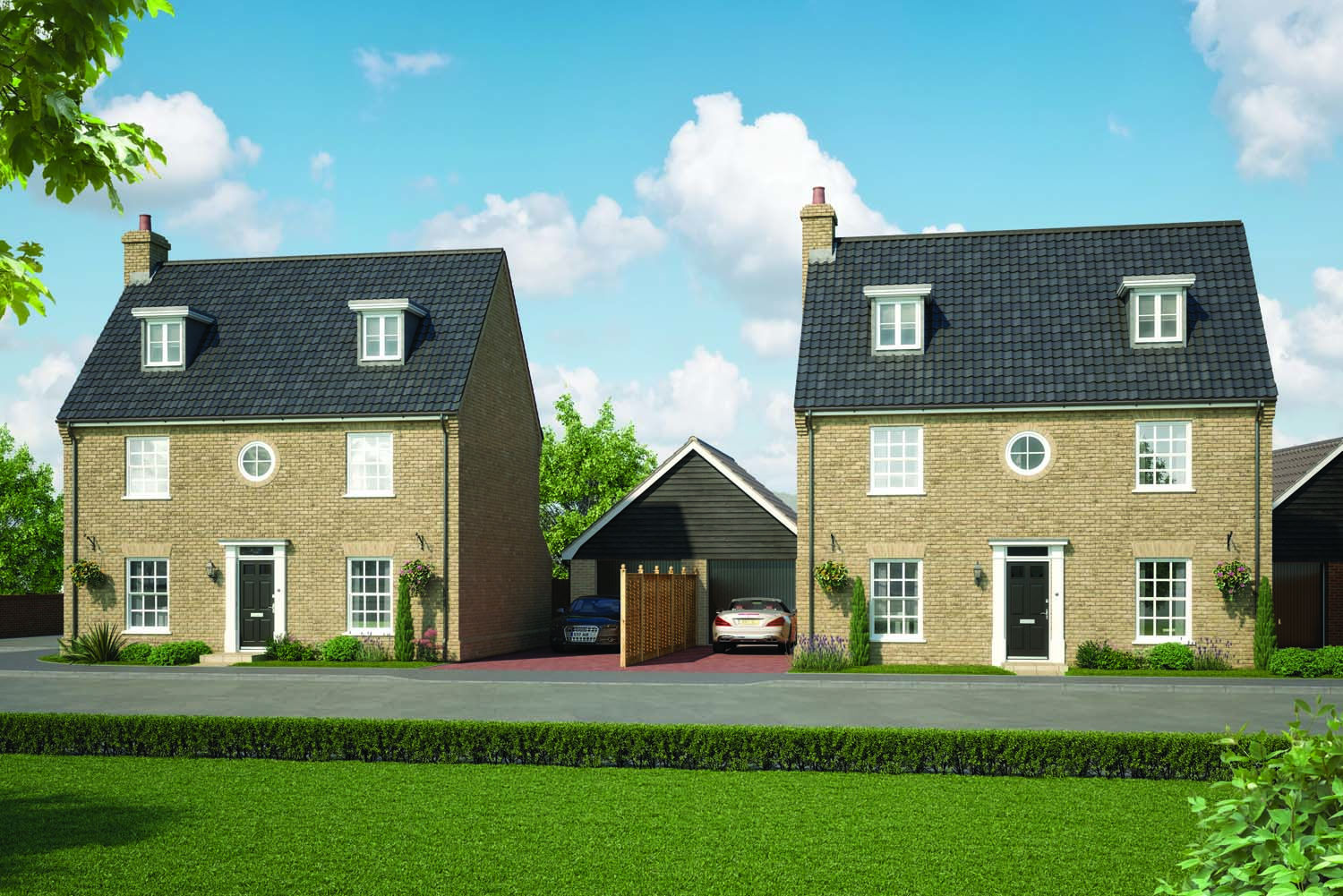 The Albertus Hopkins Homes