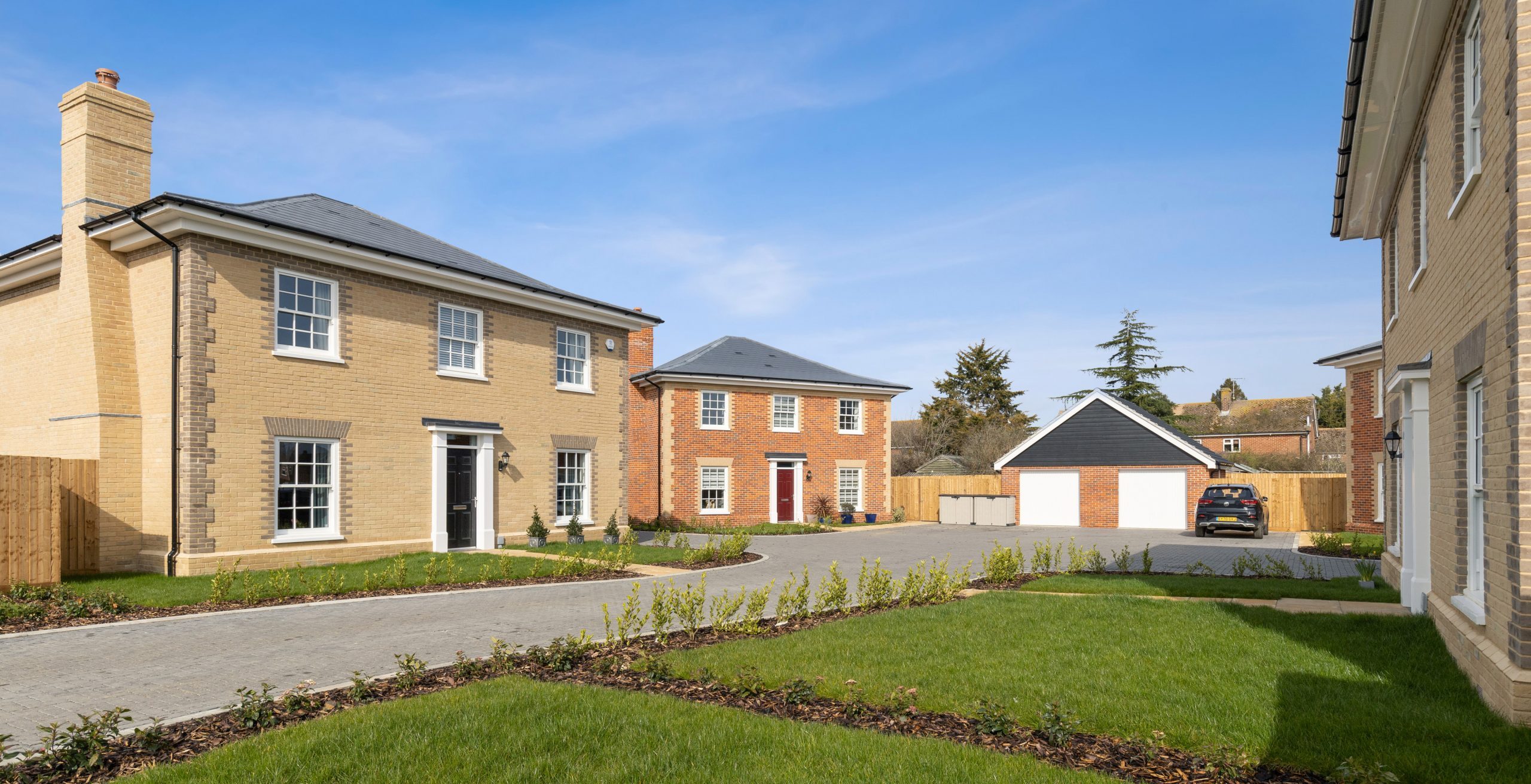 Hopkins Homes River Reach Mistley Phase One Street Scene