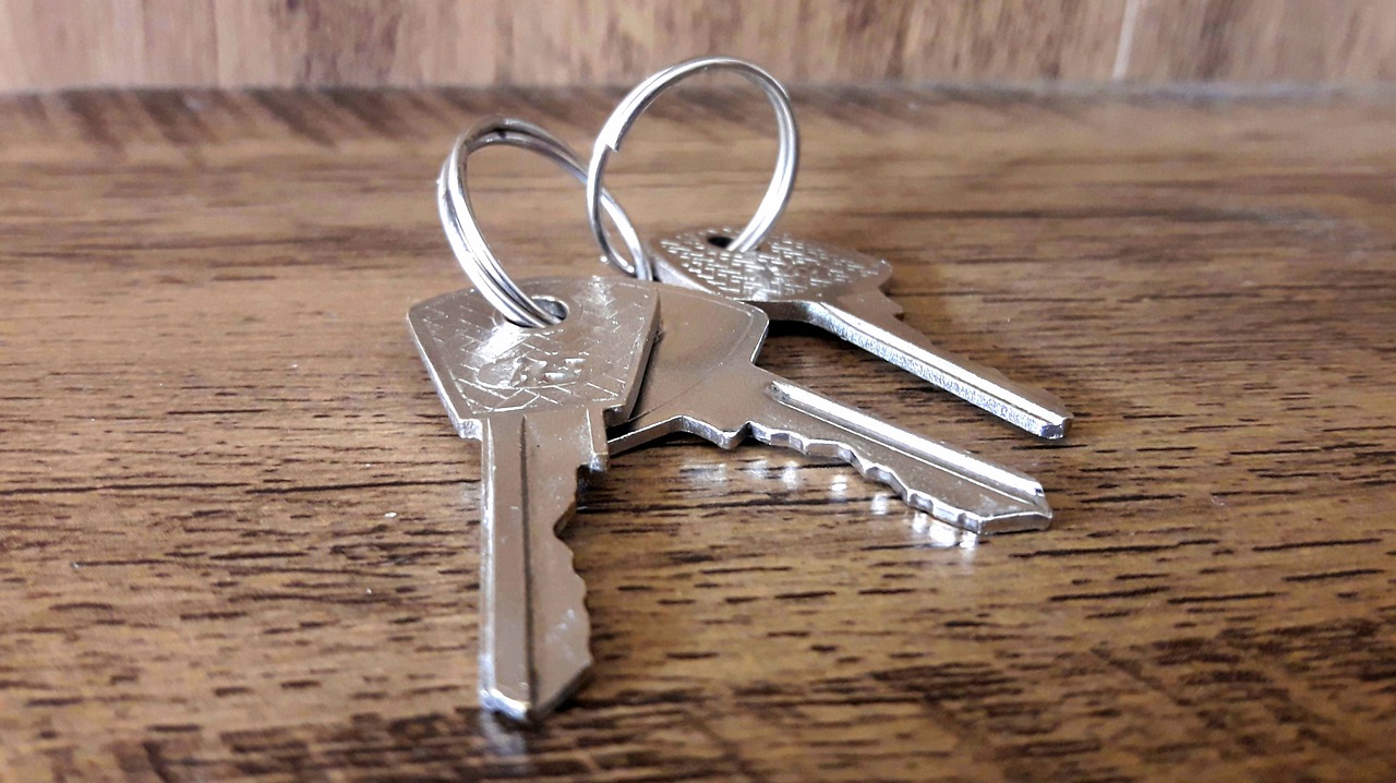 A set of house keys