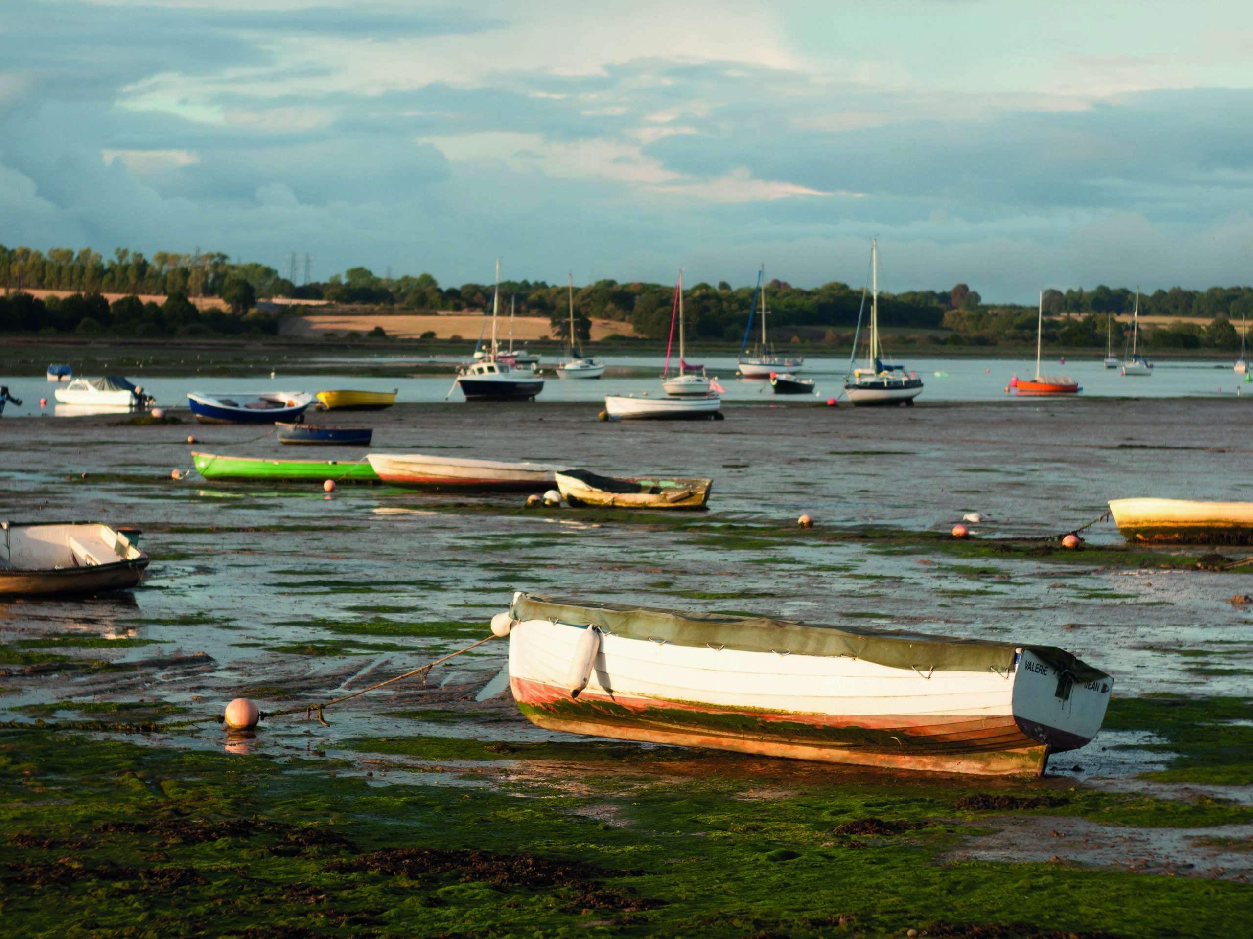 Boats On The Coast In Essex