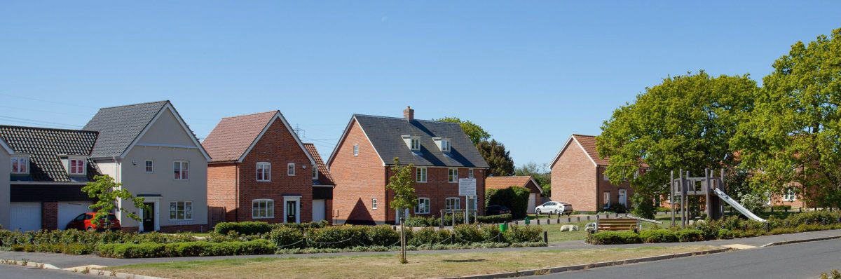 Nightingale Meadows Development In Leiston