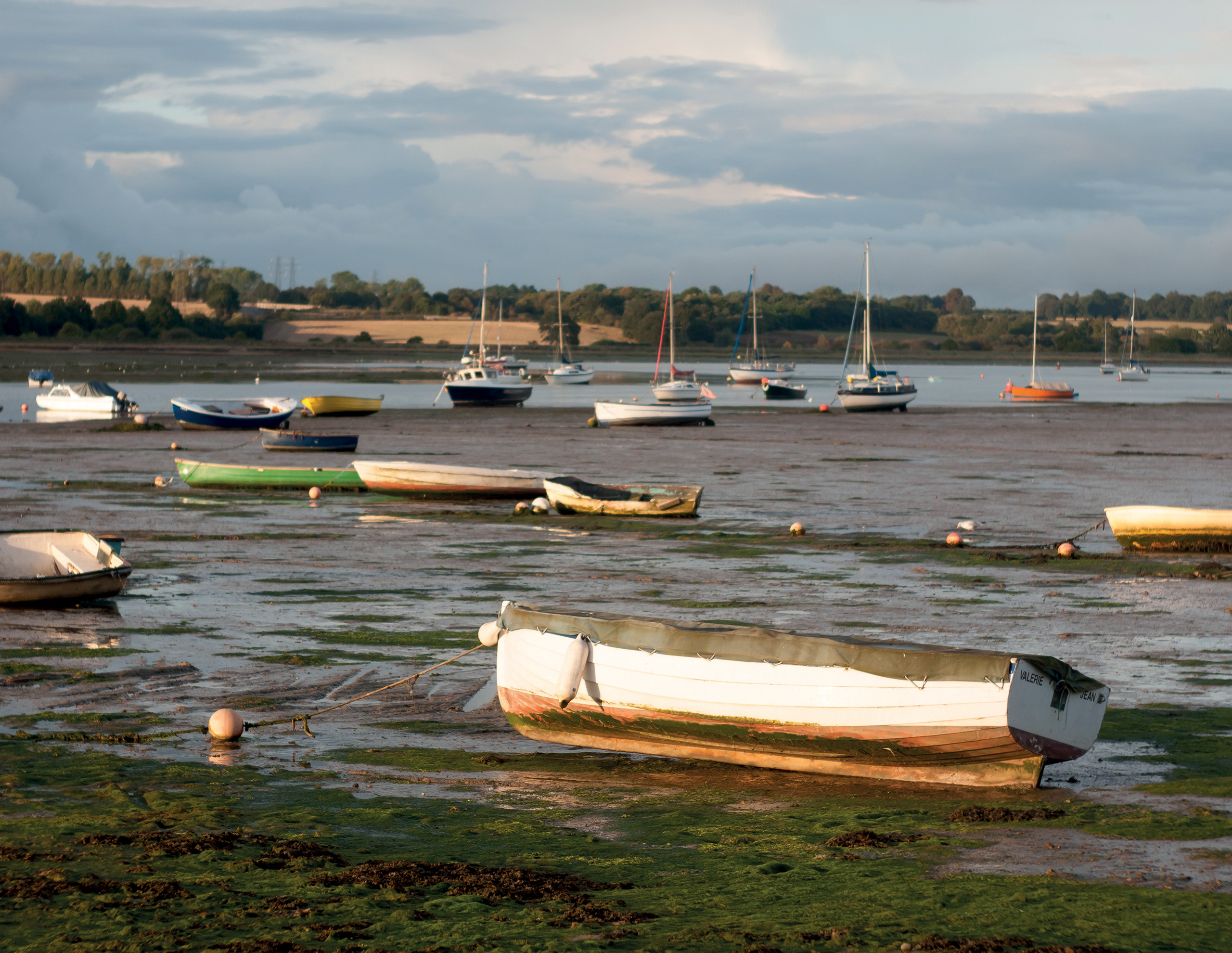 The river Deben in Essex