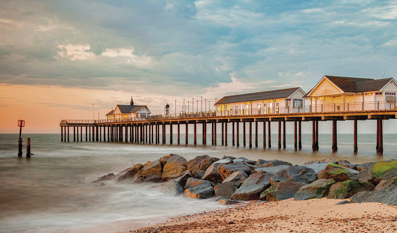 Southwold Pier In Suffolk