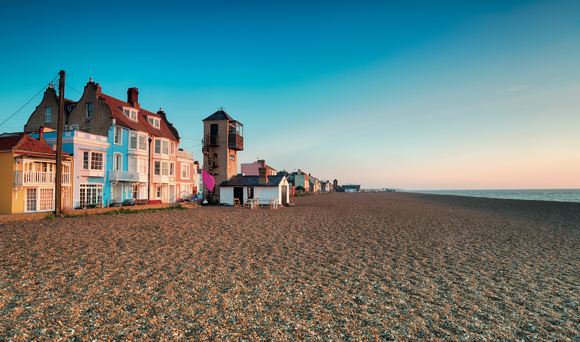 View Of Aldeburgh Beach In Suffolk