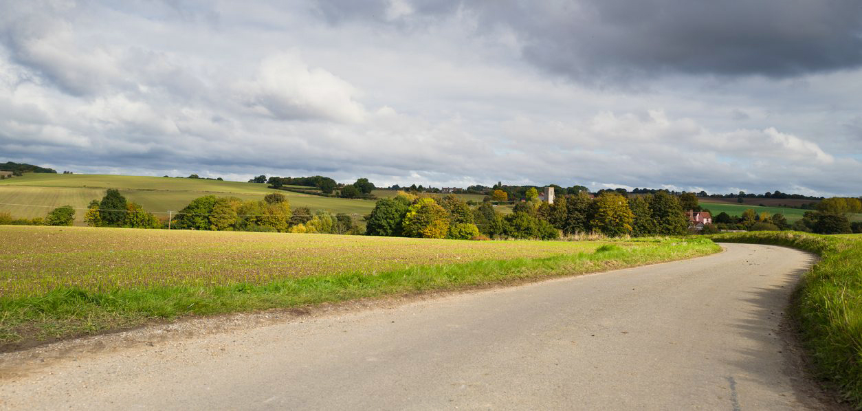 View Of The Suffolk Countryside