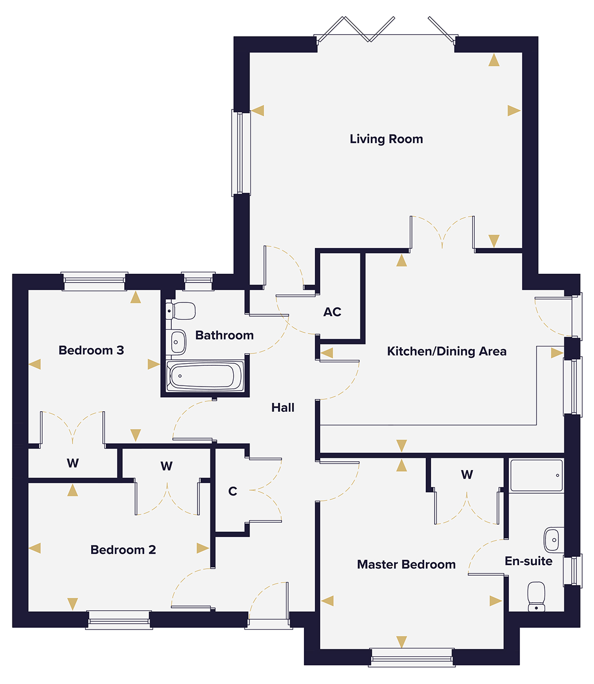 Bourne Floor Plan Hopkins Homes