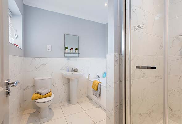 Plumbing Specification - bathroom image - Hopkins Homes