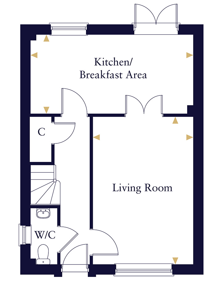 The Clifton Ground Floor, Alconbury Weald - Hopkins Homes