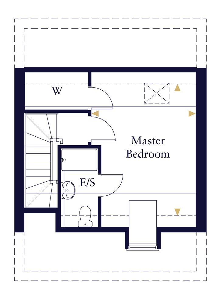 The Clifton Second Floor, Alconbury Weald - Hopkins Homes