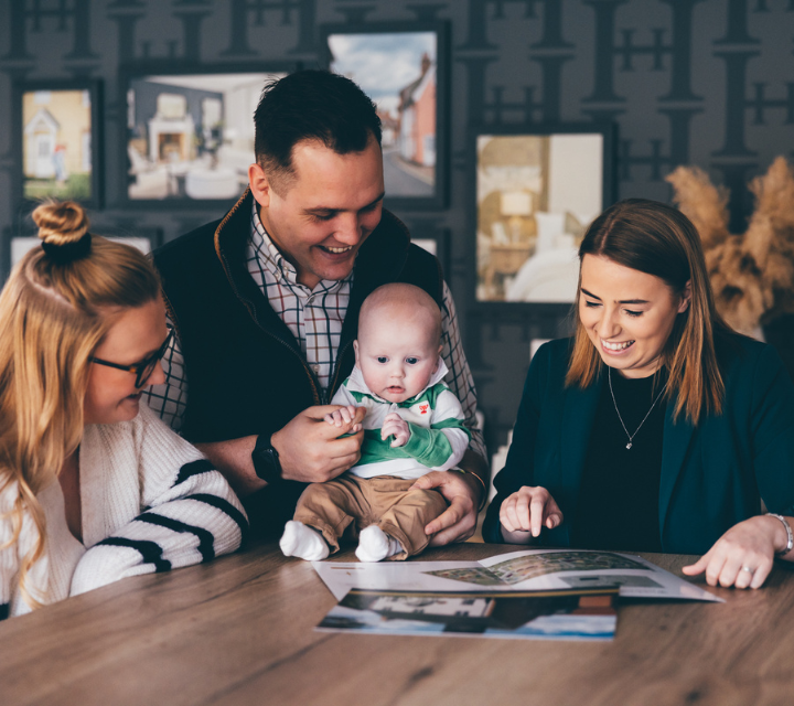 A young family buying a Hopkins home