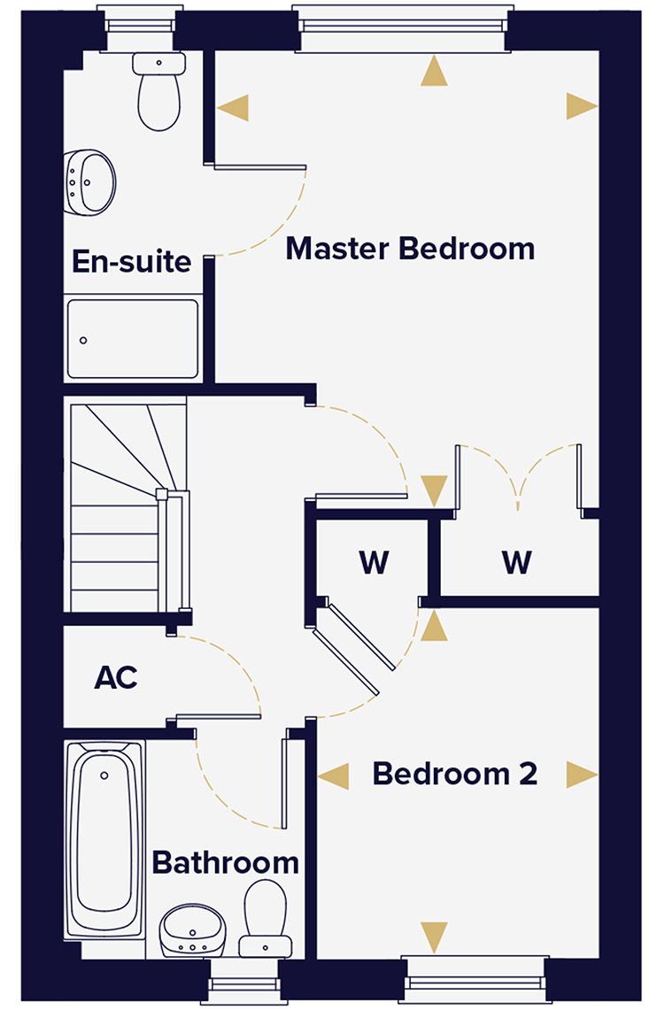 The Ness First Floor Plan Hopkins Homes
