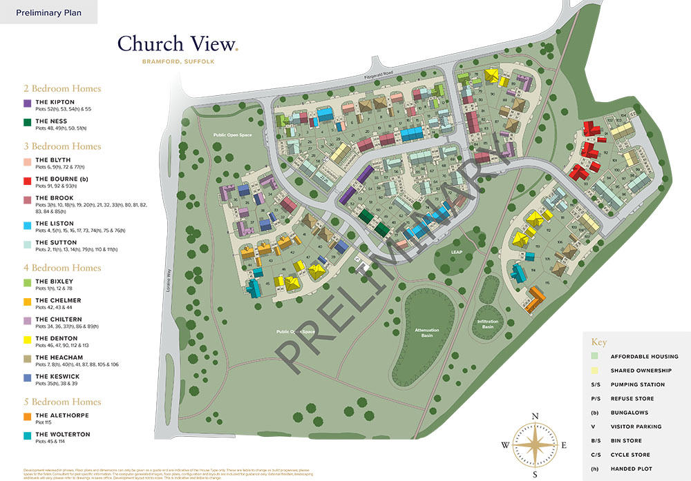 Church View, Bramford Preliminary Plan