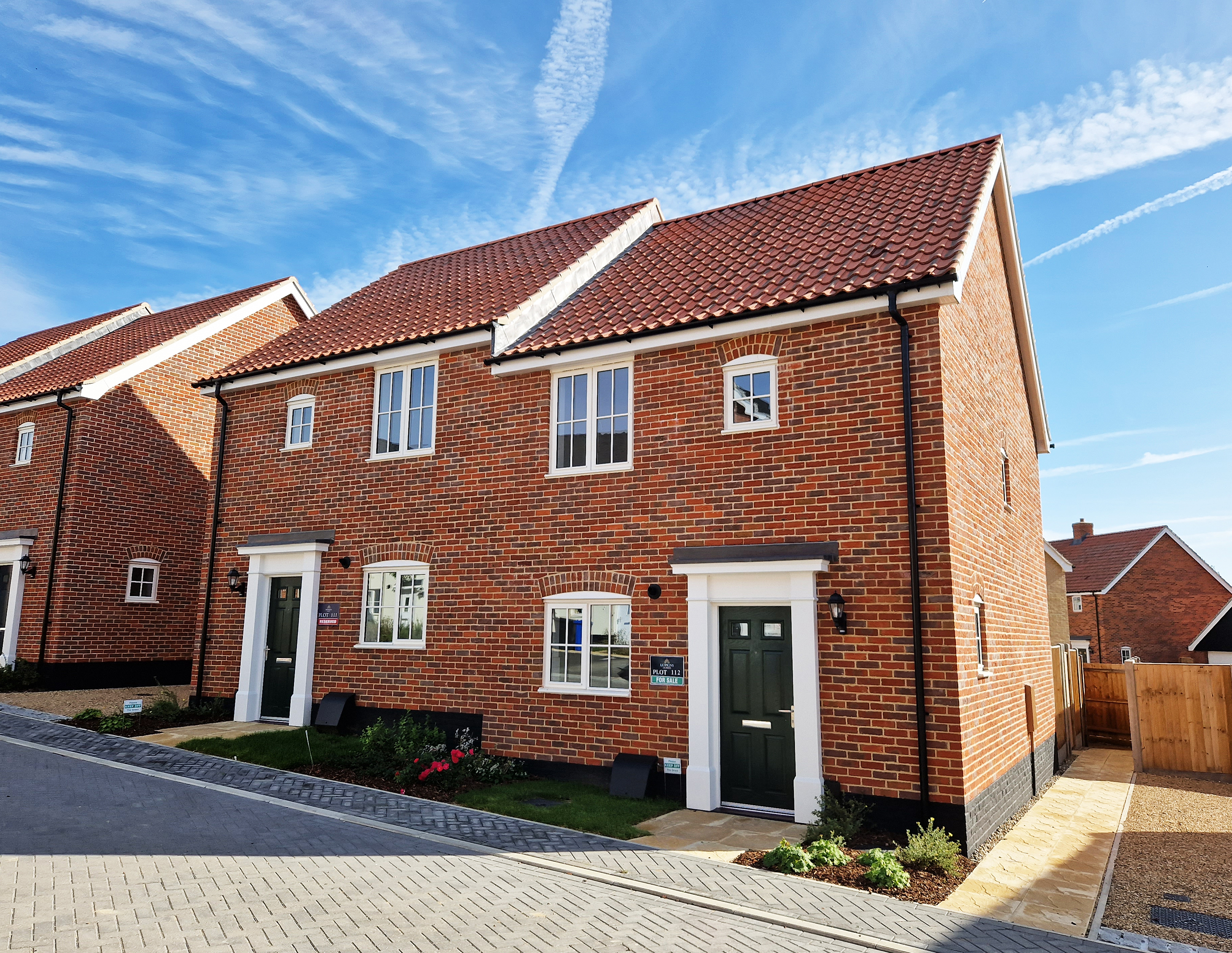 Semi detached homes in Halesworth