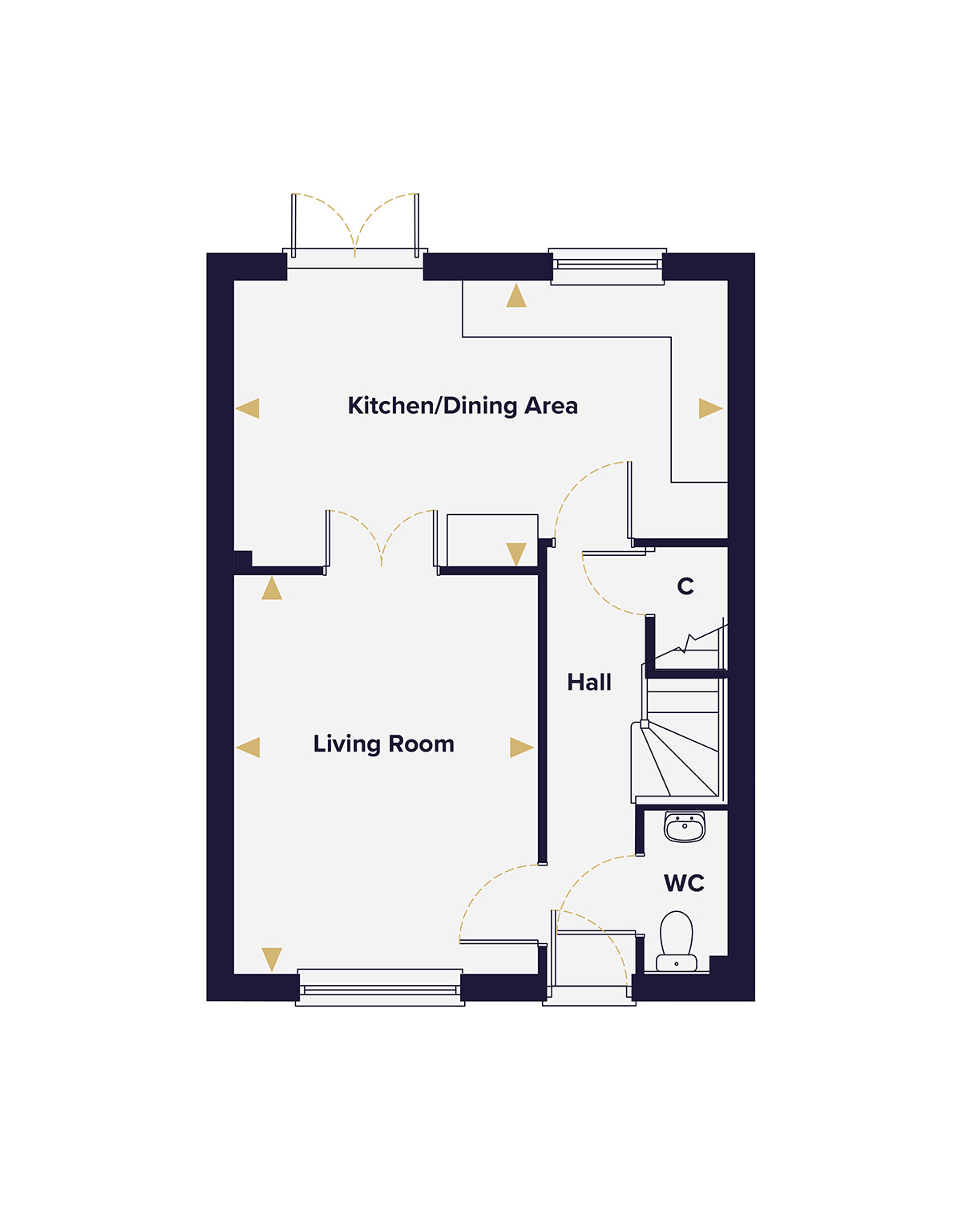 The Brook Ground Floor Plan