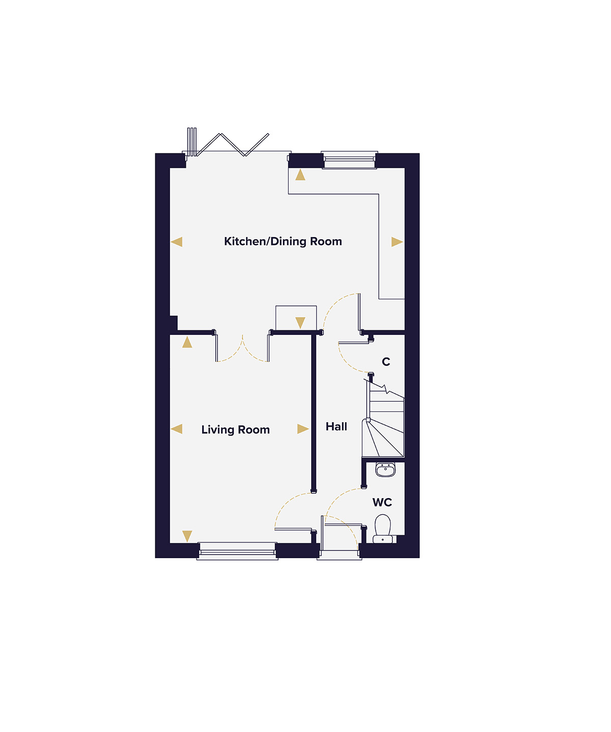 The Liston Ground Floor Plan
