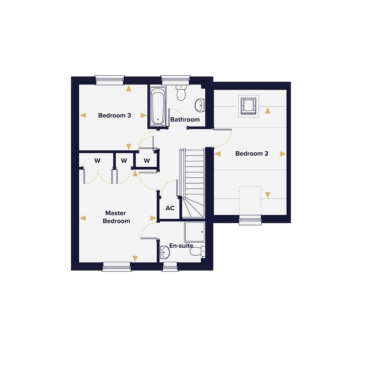 The Sutton First Floor Plan