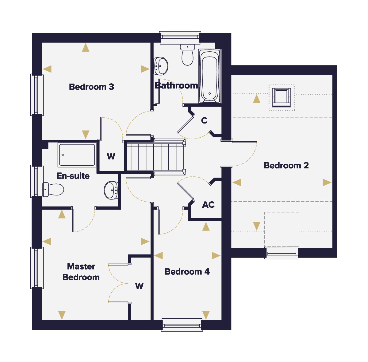 The Bixley, Home 89 4 Bed House for Sale Hopkins Homes Barsham Vale, Beccles