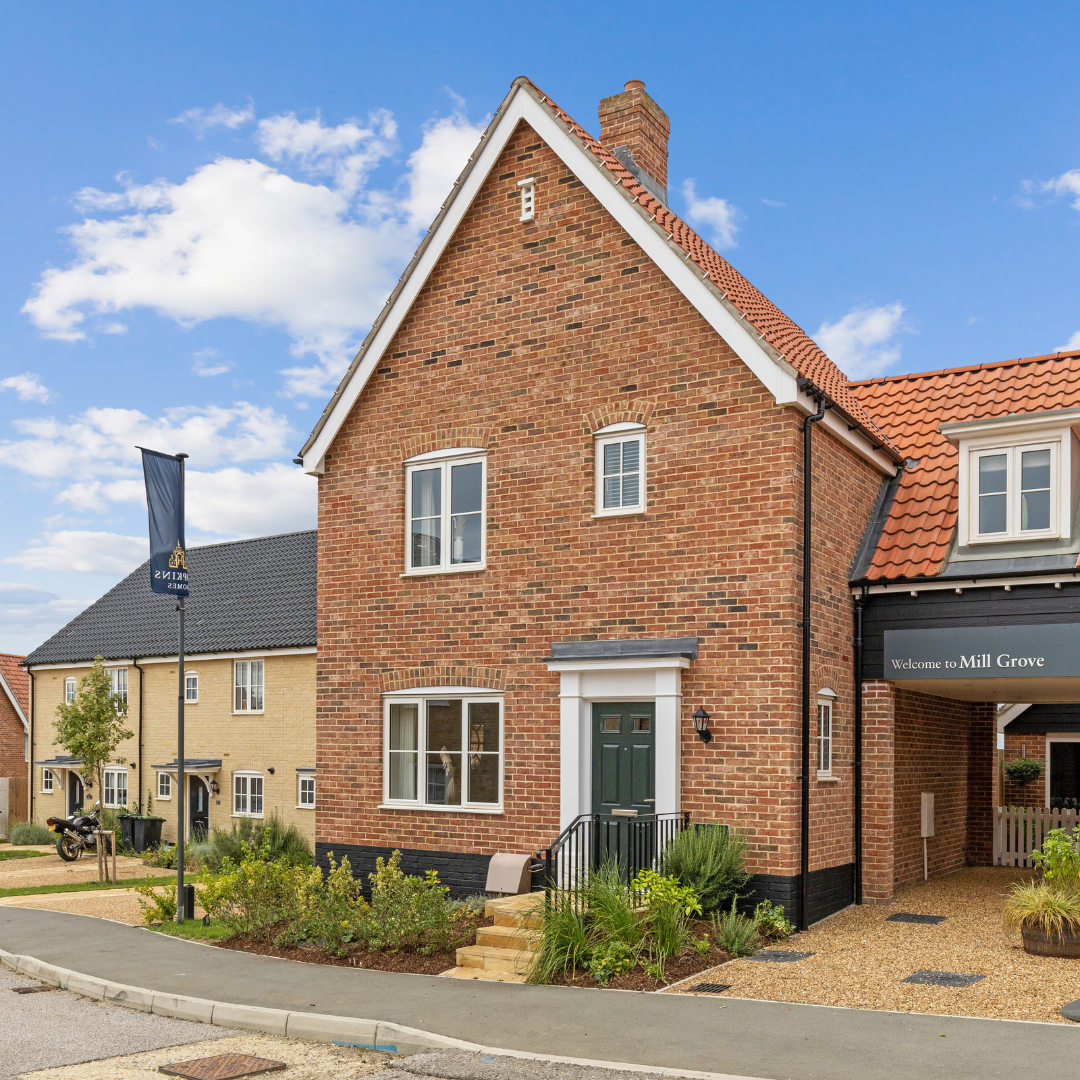 The Hopkins Homes view home at Mill Grove in Stowmarket, Suffolk