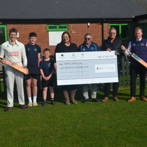 Woolpit Cricket Club receives sponsorship boost