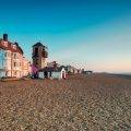 View Of Aldeburgh Beach In Suffolk