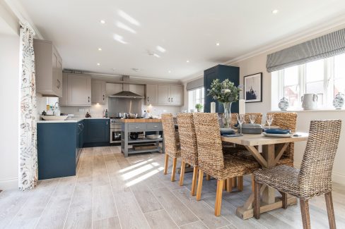 1687 - Kitchen and Dining Room - Hopkins Homes