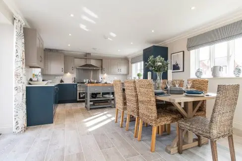 1687 - Kitchen and Dining Room - Hopkins Homes