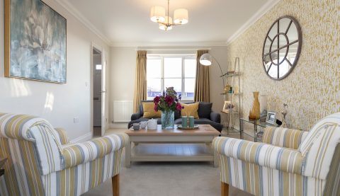 1021 Living Room - Hopkins Homes