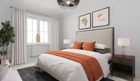 495 bedroom - Hopkins Homes