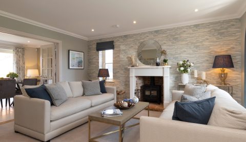 1500 Living room - Hopkins Homes