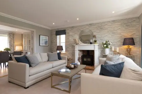 1500 Living room - Hopkins Homes