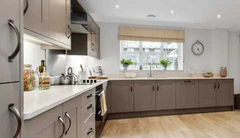 Hopkins Homes show home kitchen