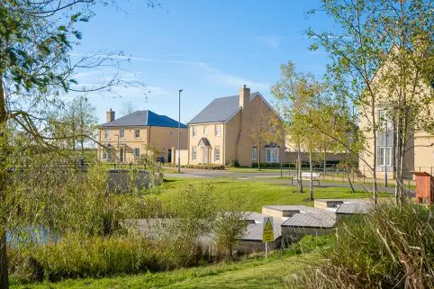 New build homes in Alconbury Weald